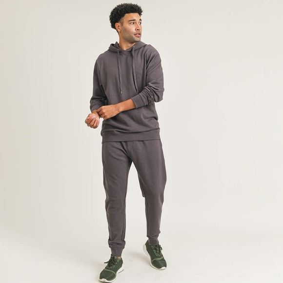 MEN - Cotton Terry Essential Joggers - Picture 6 of 6